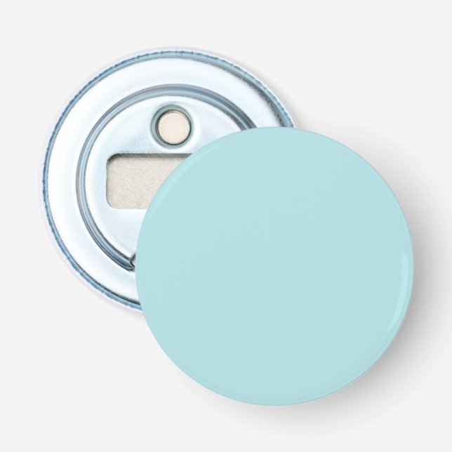 Powder Blue B0E0E6 Solid Colour Design Bottle Opener (Front)