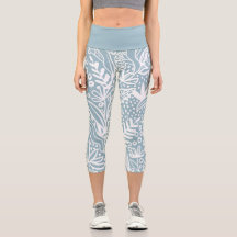 Powder Blue Floral