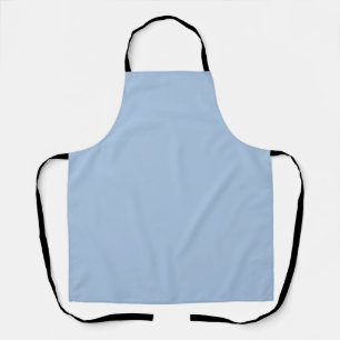 Powder Blue Soft Pastel Solid Colour Apron