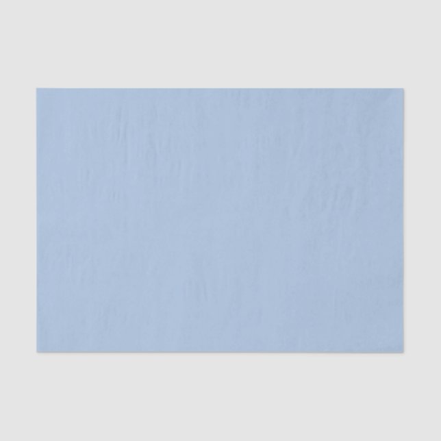 Powder Blue Soft Pastel Solid Colour Tissue Paper (Front)