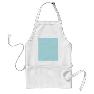 Powder Blue Solid Colour Design (B0E0E6) Template Standard Apron
