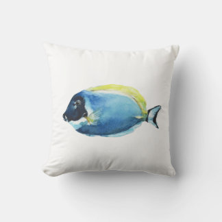 Powder Blue Tang Fish Postcard Cushion