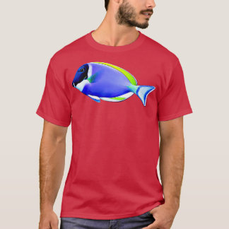 Powder Blue tang saltwater reef fish T-Shirt