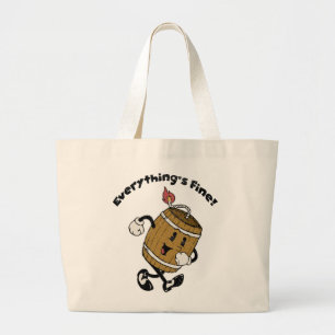 Powder Keg Large Tote Bag