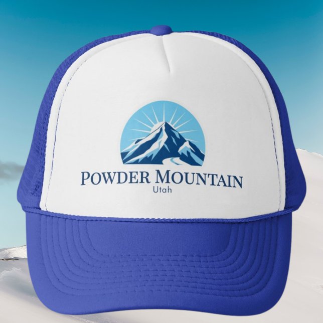 Powder Mountain utah ski resort Hat (Creator Uploaded)