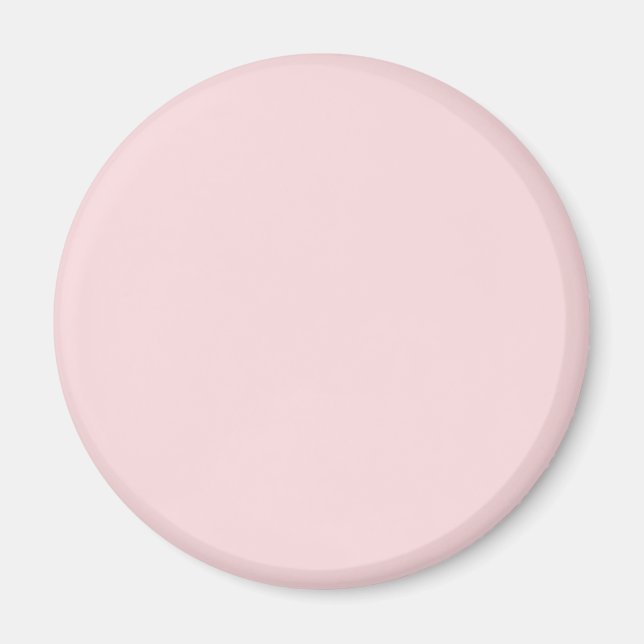 Powder Pink Solid Colour Magnet (Front)