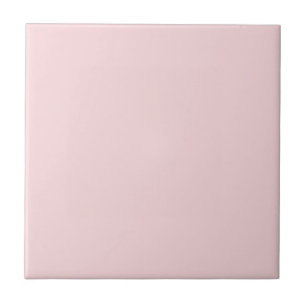 Powder Pink Solid Colour Tile