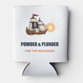 Powder & Plunder Pirate Ship Stubby Holder