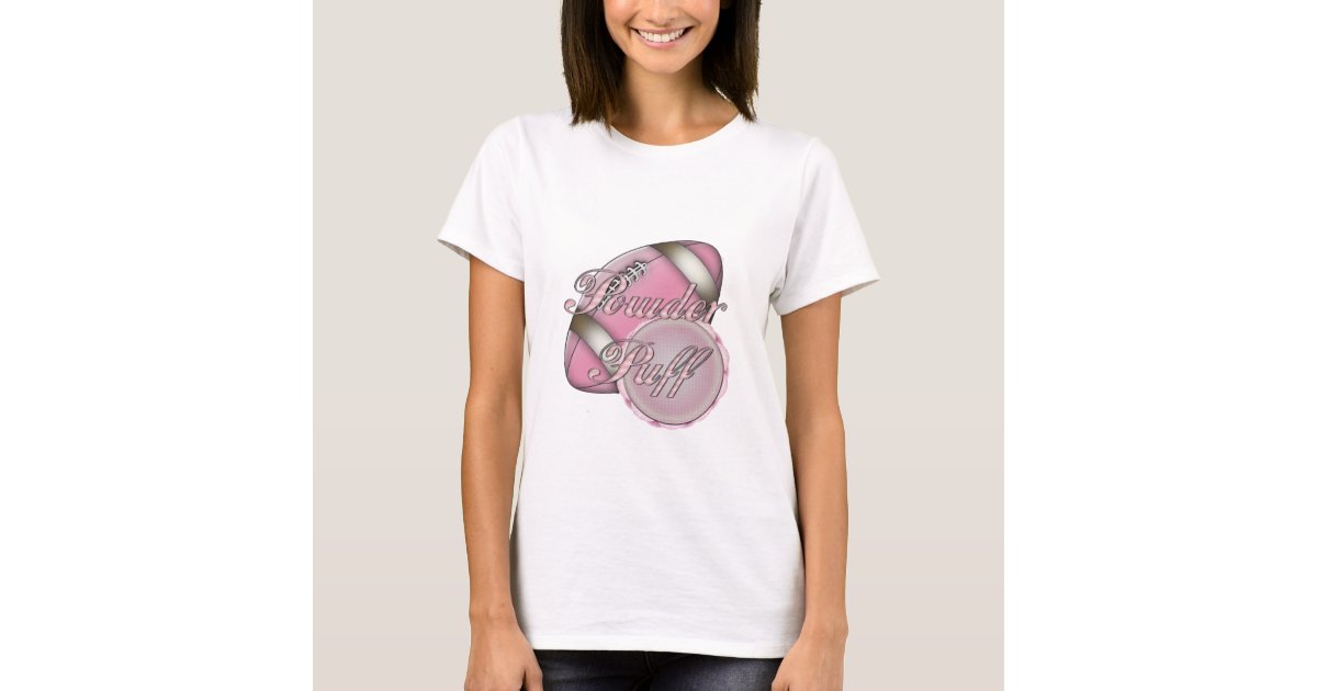 Powder Puff Football TShirt Zazzle