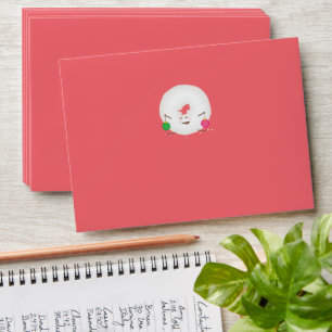 Powdered Sugar Doughnut Envelope