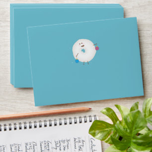 Powdered Sugar Doughnut Envelope