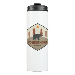 Powderhorn Wilderness Colorado Bear Thermal Tumbler