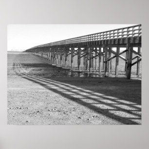 powderpoint bridge duxbury ma. poster