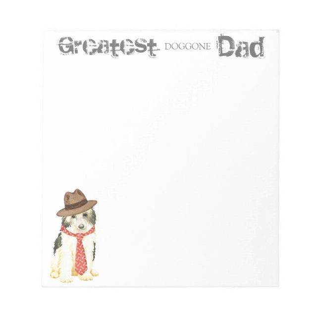 Powderpuff Dad Notepad (Front)
