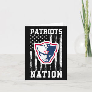 Powdersville Patriots Logo Nation Hs Card