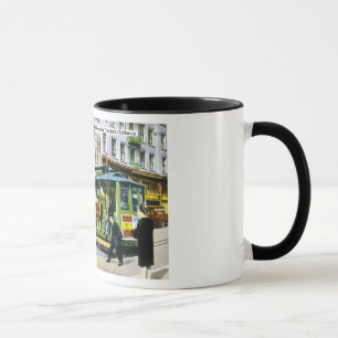 Powell and Market Streets, San Francisco, CA Mug