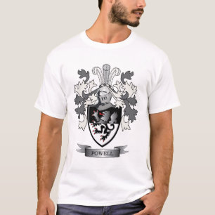 Powell Family Crest Coat of Arms T-Shirt