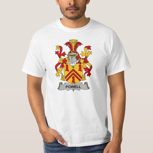 Powell Family Crest T-Shirt (Front)