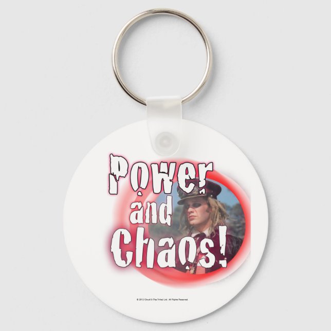 Power and Chaos Key Ring (Front)