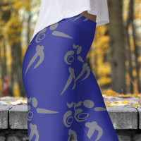Power Blue Womens Rugby Pattern