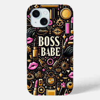 Power 'Boss Babe' Baddie Phone Case For iPhones