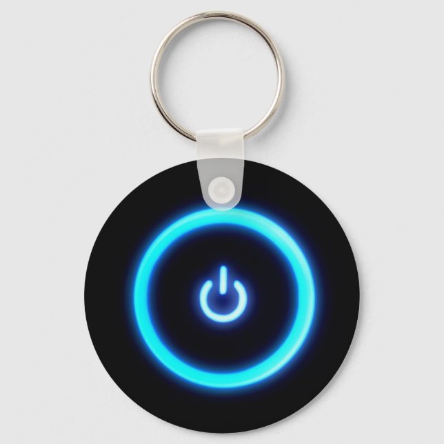 power button key chain (Front)