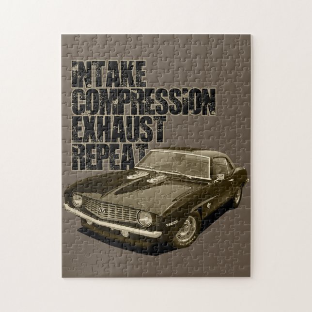 Power Camaro Jigsaw Puzzle (Vertical)