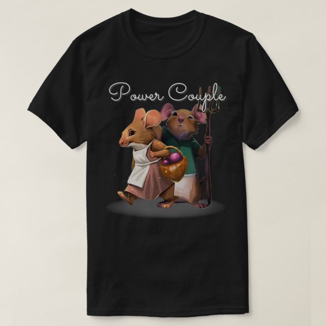 Power Couple  Everdell Board brazilian trumpeter h T-Shirt (Design Front)