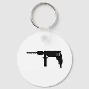 Power drill drilling machine key ring