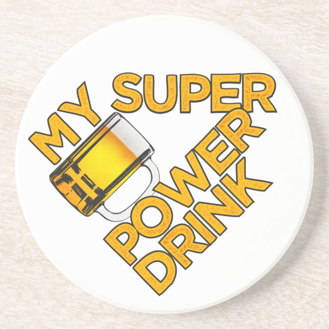 Power Drink coaster (Front)