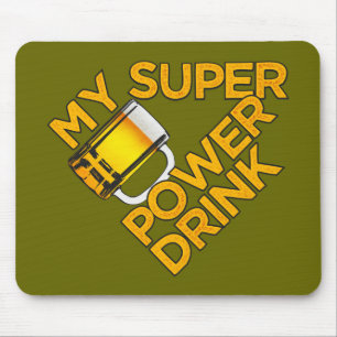 Power Drink custom mousepad