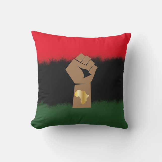 Power Fist Africa RBG Cushion (Front)
