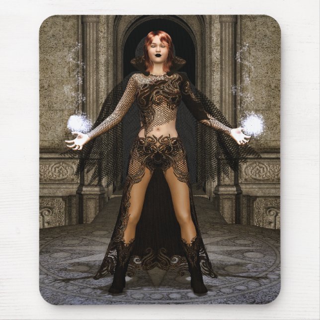 Power From Within Gothic Fantasy Art Mouse Mat (Front)