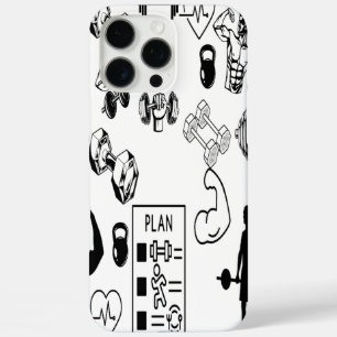 Power Grip Phone Case  Veiny Dumbbell Design 