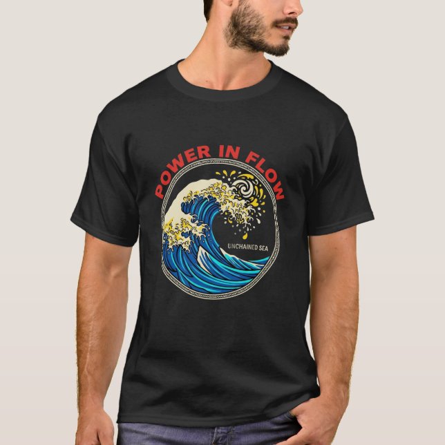 Power In Flow T-Shirt (Front)