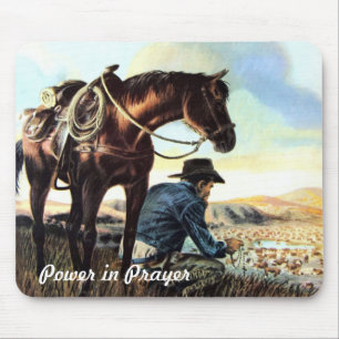 Power In Prayer Mouse Mat