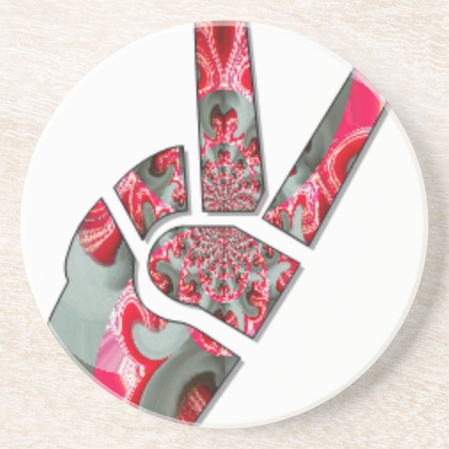  Power in the Palm: The Two-Finger Salute Coaster (Front)