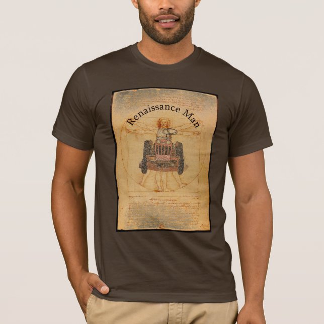 Power King Red Neck Renaissance Man T-Shirt (Front)