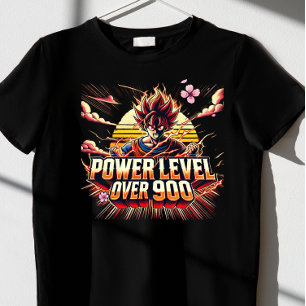 Power Level Over 9000 T-Shirt