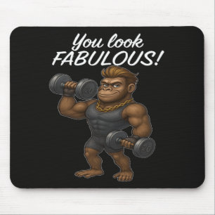 Power Lifter Gorilla – Fabulous and Fierce Mouse Mat