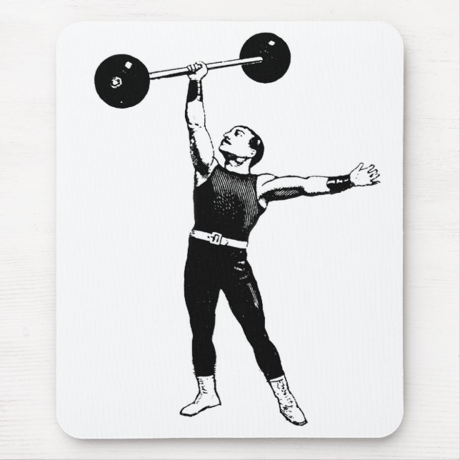 Power Lifter mousepad (Front)