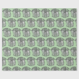 Power Lineman Wrapping Paper