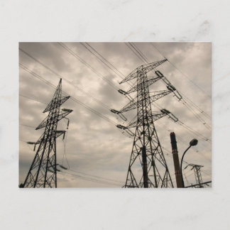 Power Lines Postcard