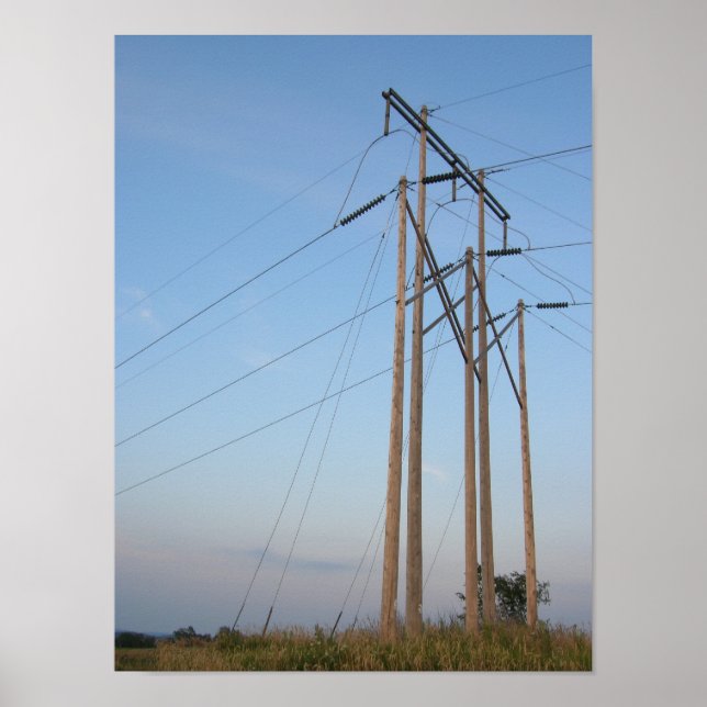 Power Lines Poster (Front)