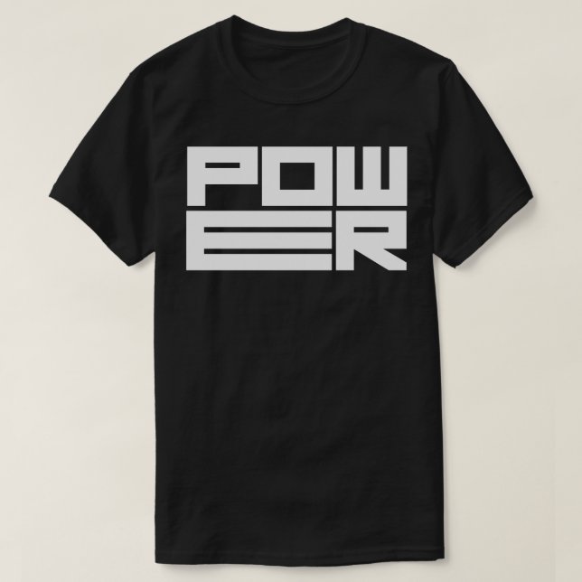 power logo T-Shirt (Design Front)