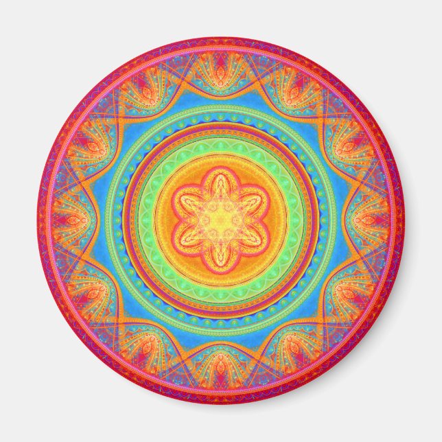 Power Mandala Magnet (Front)