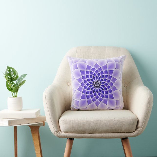 Power Mandala Seamless Pattern 16 Cushion (Chair)