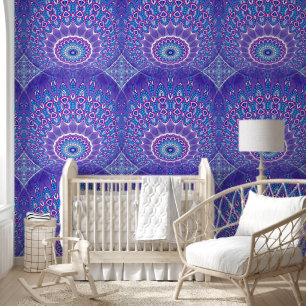 Power Mandala Seamless Pattern 3 Wallpaper