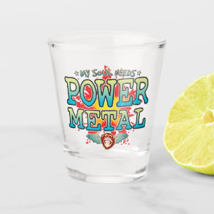 Power Metal Soul Shot Glass