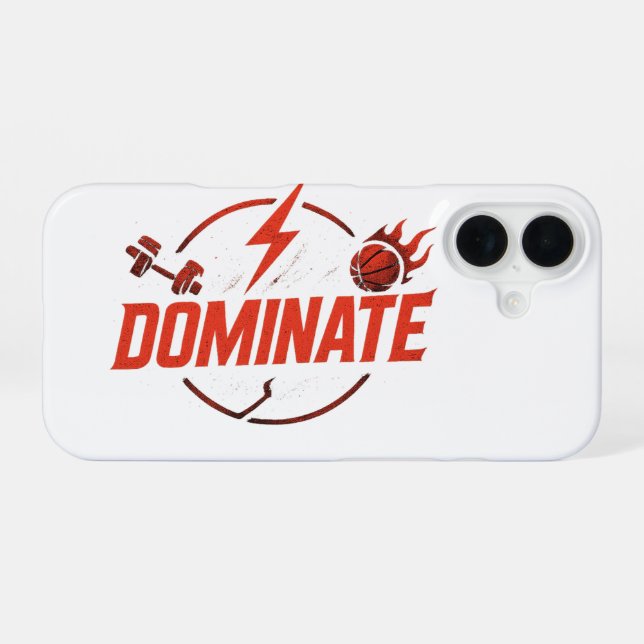  POWER MOVE – Dynamic Sports Phone Wallpaper iPhone 16 Case (Back Horizontal)